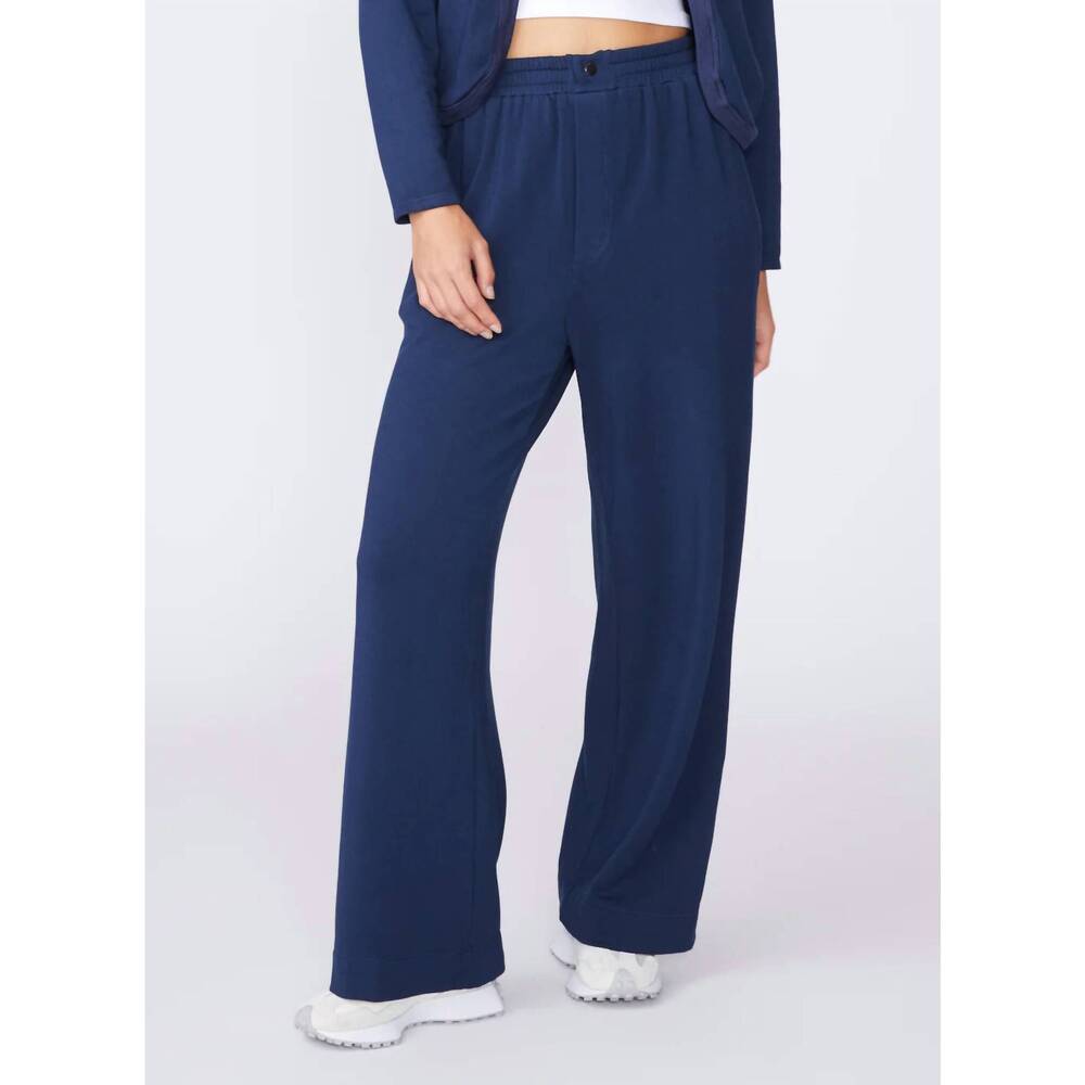 NEW STATESIDE softest fleece trouser in navy